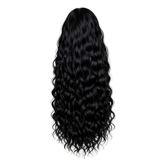 HD Closure Wig - Raw Natural Wavy